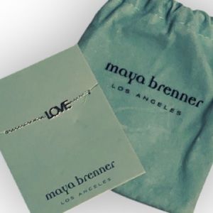 Maya Brenner "LOVE” Bracelet NWT